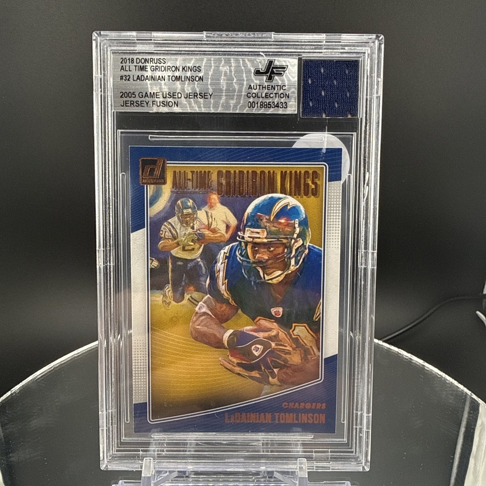 2005 Game Used Jersey - Ladainian Tomlinson Gridiron Kings - BGS‎ Authenticated